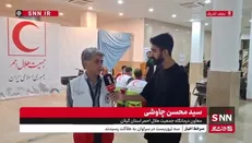 توضیحات امدادگر مستقر در نجف اشرف در مورد ارائه خدمات درمانی