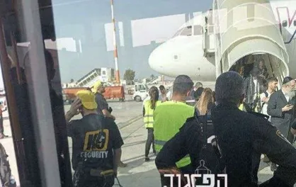 حادثه امنیتی هواپیمای &laquo;ويز اير&raquo; را به فرودگاه بن گورین باز گرداند
