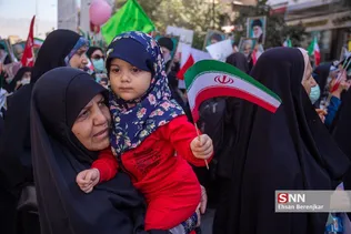 راهپیمایی بانوان فاطمی در شیراز