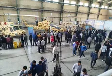 گشایش نمایشگاه دستاورد‌های پایگاه هوانیروز در مشهد
