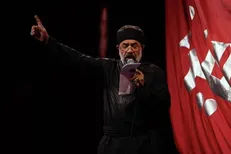 مرثیه خوانی وفات حضرت ام البنین (س) با نوای محمود کریمی