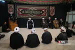 مراسم عزاداری رحلت پیامبر اکرم(ص) و شهادت امام حسن مجتبی علیه‌السلام  در دفتر آیت‌الله نوری همدانی