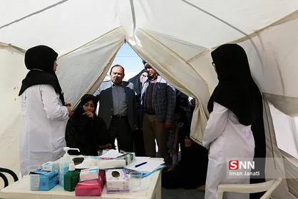 جهادگران علوم پزشکی قزوین در مناطق محروم خدمت رسانی کردند