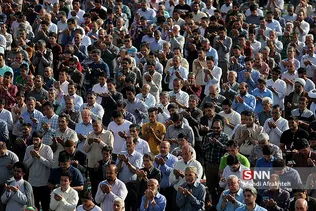 نماز عید فطر حرم عبدالعظیم (ع) 