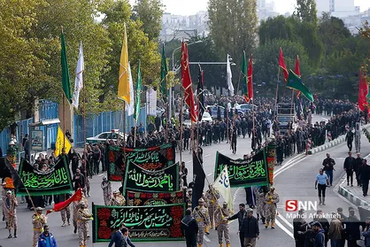 عزاداری 28 صفر نیروهای مسلح  در مصلی تهران