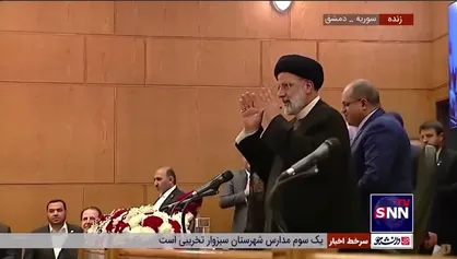 حضور رئیس جمهور در جمع بازرگانان سوریه و ایران در مجلس الوزرای سوریه