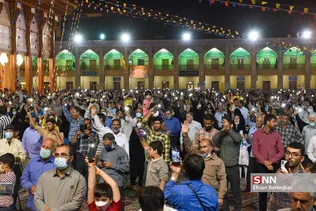 جشن میلاد امام رضا(ع) در حرم مطهر شاهچراغ(ع) شیراز