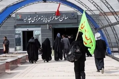 موج سنگین بازگشت زائران اربعین حسینی از گذرگاه مرزی چذابه به کشور