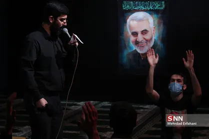 اولین سالگرد سردار شهید قاسم سلیمانی در مسجد دانشگاه شریف