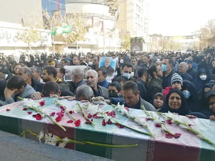 میزبانی مازندرانی&zwnj;ها از پیکر مطهر ۷ شهید گمنام دوران دفاع مقدس + فیلم