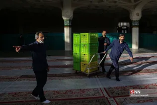 ضیافت افطاری در حرم حضرت معصومه(س)