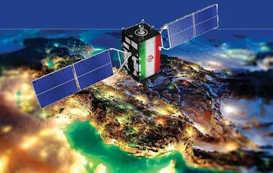 ببینید| علم ایران فضایی است!