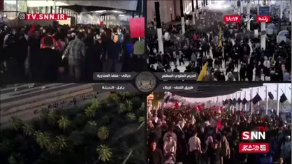 جلوه&zwnj;هایی از عشق و حضور زائران اربعینی در بزرگ&zwnj;ترین اجتماع معنوی جهان