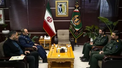 دیدار فرمانده سپاه تهران بزرگ با وزیر دفاع و پشتیبانی نیرو&zwnj;های مسلح