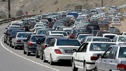 موج بازگشت مسافران نوروزی شدت گرفت؛ ترافیک سنگین در هراز و فیروزکوه