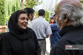 تشییع پیکر پرویز بهرام