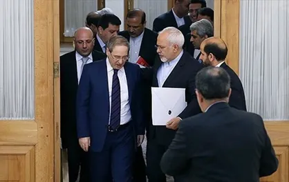 فیصل المقداد با ظریف دیدار کرد