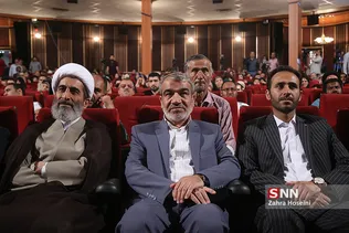 عباسعلی کدخدایی در اختتامیه سومین جشنواره بین الملل حقوق بشر آمریکایی