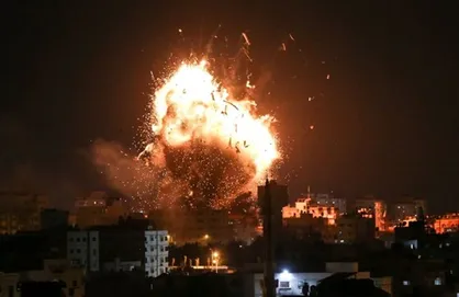 شلیک ده&zwnj;ها راکت به اراضی اشغالی در پاسخ تجاوزات علیه فلسطینیان