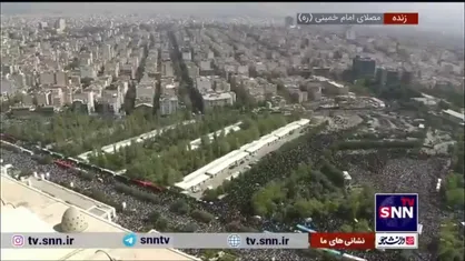 ابراز ارادت بی امان ملت به ولی امر مسلمین جهان