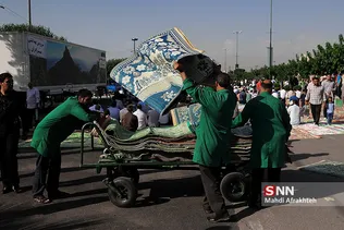 نماز عید فطر حرم عبدالعظیم (ع) 