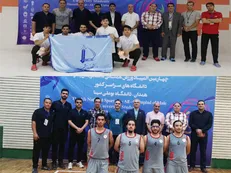 دانشجویان دانشگاه فردوسی قهرمان تیم هند پلو و بسکتبال شدند