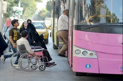 لزوم توجه به مناسب سازی ناوگان عمومی برای معلولان