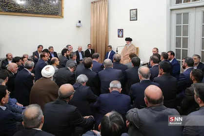 دیدار وزیر کشور و استانداران با رهبر انقلاب اسلامی
