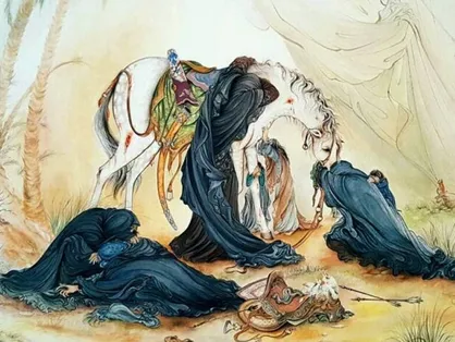 نگارگر روضه&zwnj;ی رضوان؛ استاد محمود فرشچیان