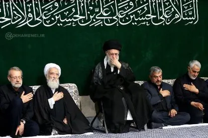مراسم عزاداری شب عاشورای حسینی برگزار شد