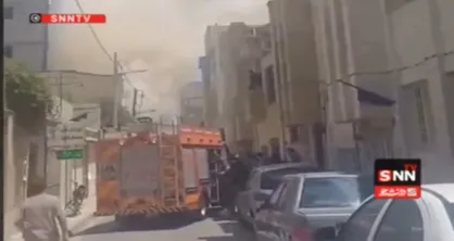 مهار آتش&zwnj;سوزی در یک پروژه ساختمانی در مشهد؛ خسارت جانی نداشت