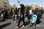 پیاده روی جاماندگان اربعین حسینی(ع) در تهران