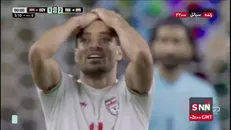 با اعلام کمک داور ویدیویی گل ایران در موقعیت آفساید به ثمر رسید /ایران ۱ - ۱ مصر
