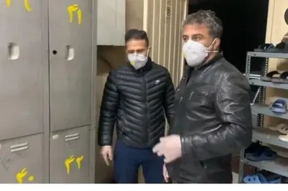 اقدام خیرخواهانه قهرمانان کشتی در ۳ گرمخانه تهران برای مقابله با کرونا+عکس