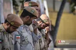 تشییع پیکر سرهنگ شهید رسول طالبی در شیراز
