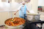 ضیافت افطاری در حرم حضرت معصومه(س)