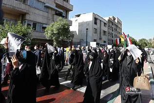 راهپیمایی مردمی در حمایت از فلسطین مظلوم 
