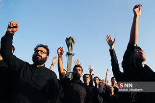 اجتماع برزگ اربعینی ها در میدان امام حسین 