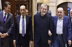 زبان بدن نبیه بری در مقابل نماینده آمریکا/ تفاوت معنادار دو دیدار رئیس مجلس لبنان+تصاویر