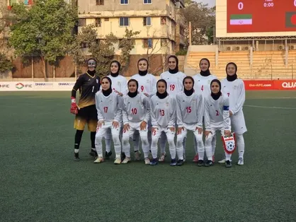 صعود دختران فوتبالیست ایران به مرحله نهایی قهرمانی آسیا