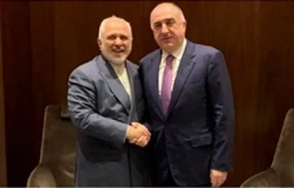 دیدار وزیر امور خارجه جمهوری آذربایجان با ظریف