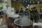 آیین پخت 20 هزارکیلوگرم سمنو در شیراز