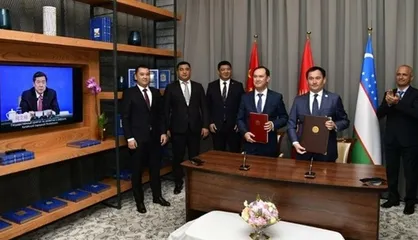 ازبکستان، قرقیزستان و چین قرارداد طرح ساخت خط ریلی را امضا کردند