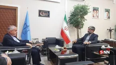 تأکید وزیر میراث فرهنگی و رئیس کل دادگستری تهران بر توسعه همکاری‌های مشترک
