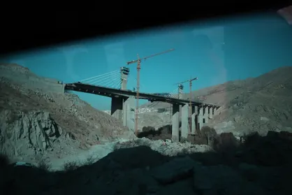 گزارش SNNTV از شاهکار مهندسان ایرانی در ساخت بلندترین پل خاورمیانه+فیلم