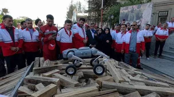 ربات‌های امدادگر هلال‌احمر، ورود فناوری به جست‌وجوی مصدومان در محیط‌های پرخطر