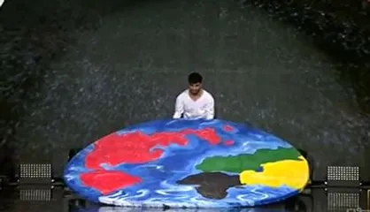 حادثه خطرناک برای شرکت&zwnj;کننده عصر جدید
