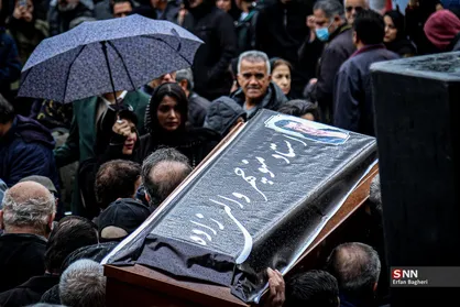 تشیبع پیکر مرحوم &laquo;منوچهر&zwnj; والی زاده&raquo;