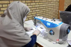 روزانه ۲ هزار ماسک برای نیازمندان بجنوردی توسط دانشجویان جهادی تولید می‌شود