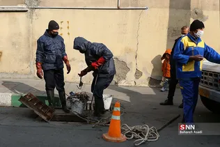 بازدید خبرنگاران از روند لایروبی نیروهای خدمات شهری شهرداری تهران